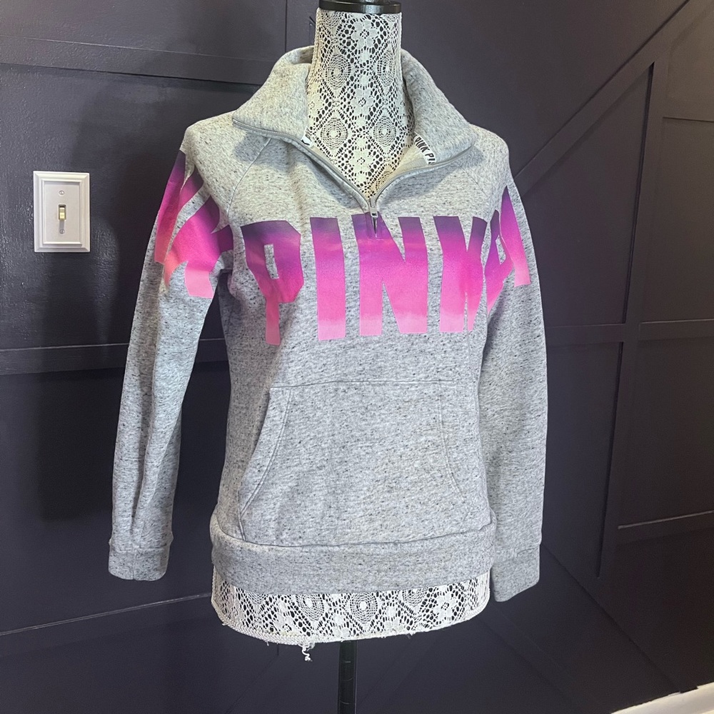 PINK Victorias Secret Pullover Jacket / Sweatshirt Extremely soft, size small